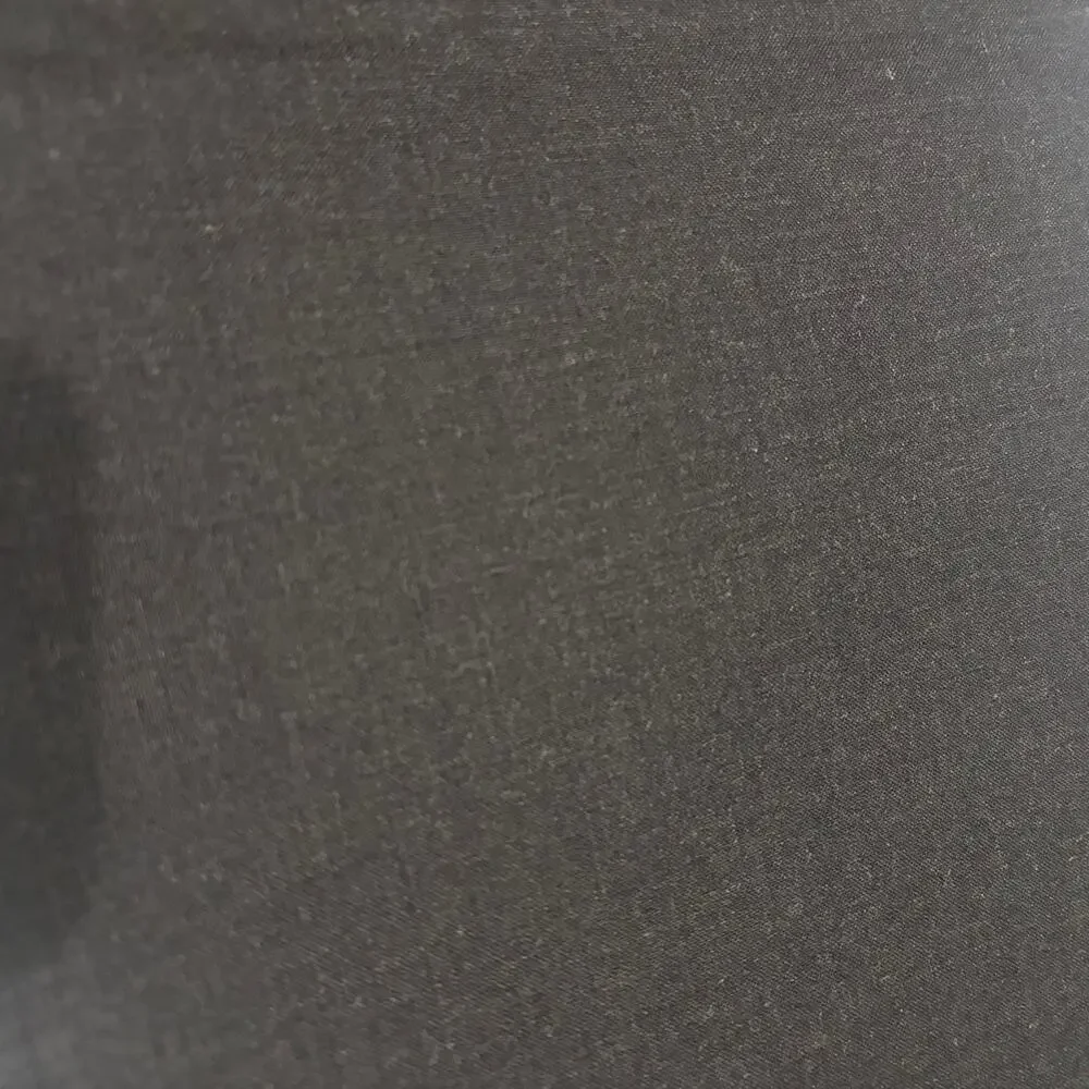 Lightweight Black Worsted Wool Fabric 4.25 Yds 60